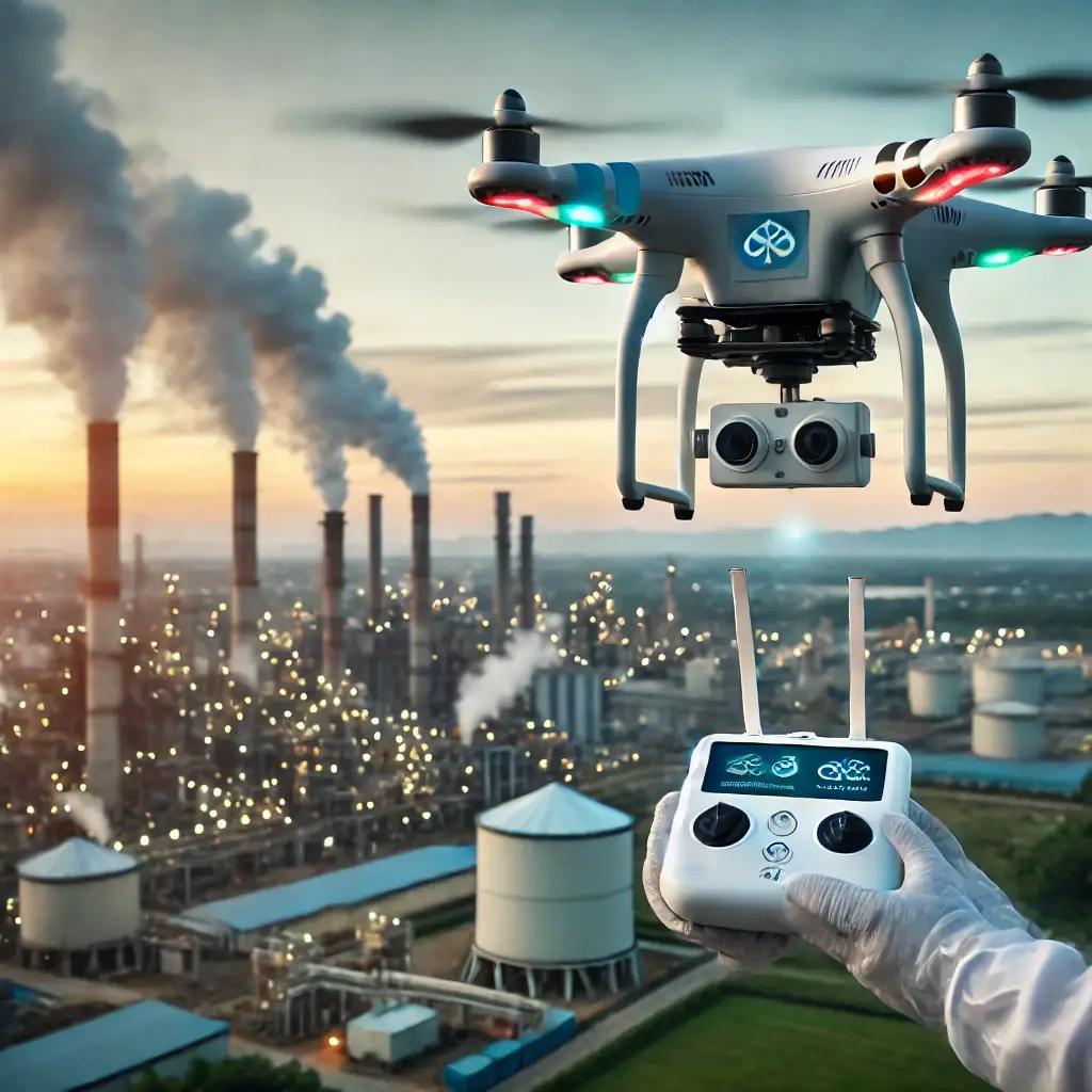 Harnessing Drone Technology for Real-Time Air Quality Monitoring