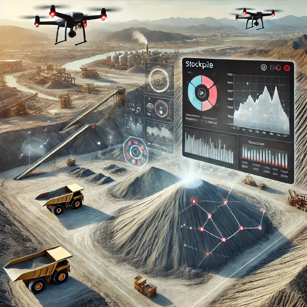 Revolutionizing Stockpile Management: The Impact of Advanced Drone Technology